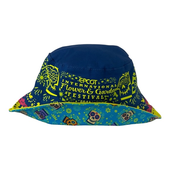 Disney Parks Epcot Flower & Garden Festival 2024 Coco Reversible Bucket Hat - Picture 1 of 5
